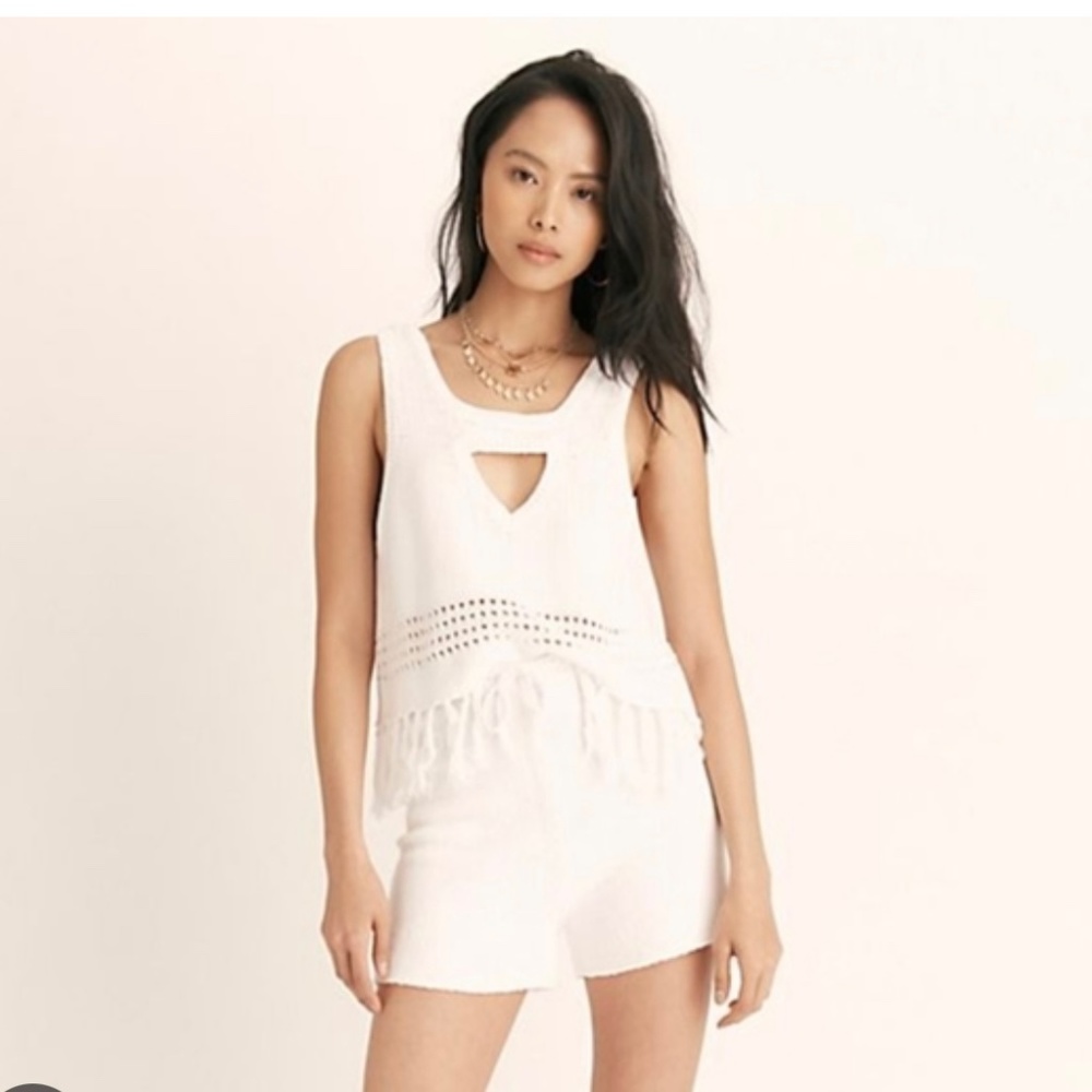 Free people two piece knit set